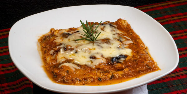 Lasagna con Champiñones