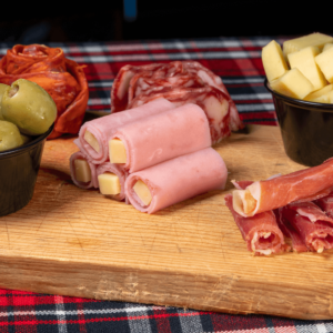 Tabla de carnes frias y quesos